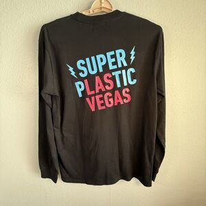 SUPERPLASTIC Super Plastic Las Vegas Shirt Black Large DOPEAMIME D.I.P.R. AREA15